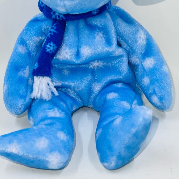 TY 1999 Holiday Teddy Beanie Babies NWT Always Stored in Case Tag Errors Bear - Picture 3 of 16